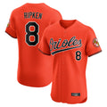 Choea B.Orioles #8 Cal Ripken Player Orange Limited Elite Home Game Stitched Jerseys