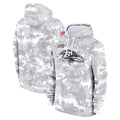 Choea B.Ravens Player Military Hoodie Arctic Camo Salute To Service Stitched Jerseys