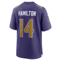Choea B.Ravens #14 Kyle Hamilton Purple Alternate Game Stitched Jerseys