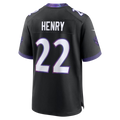 Choea B.Ravens #22 Derrick Henry Black Alternate Game Stitched Jerseys