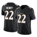 Choea B.Ravens #22 Derrick Henry Player Black Limited Home Game Stitched Jerseys