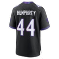 Choea B.Ravens #44 Marlon Humphrey Player Black Home Game Stitched Jerseys