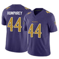 Choea B.Ravens #44 Marlon Humphrey Player Purple Legend Limited Home Game Stitched Jerseys