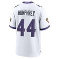 Choea B.Ravens #44 Marlon Humphrey Player White Home Game Stitched Jerseys