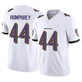 Choea B.Ravens #44 Marlon Humphrey Player White Vapor F.U.S.E. Limited Home Game Stitched Jerseys