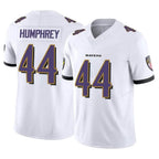 Choea B.Ravens #44 Marlon Humphrey Player White Vapor F.U.S.E. Limited Home Game Stitched Jerseys