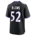 Choea B.Ravens #52 Ray Lewis Black Alternate Retired Player Stitched Jerseys