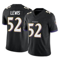 Choea B.Ravens #52 Ray Lewis Player Black Vapor F.U.S.E. Limited Game Stitched Jerseys