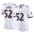 Choea B.Ravens #52 Ray Lewis Player White Vapor F.U.S.E. Limited Game Home Stitched Jerseys
