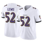 Choea B.Ravens #52 Ray Lewis Player White Vapor F.U.S.E. Limited Game Home Stitched Jerseys