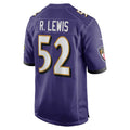 Choea B.Ravens #52 Ray Lewis Player Purple Home Stitched Jerseys
