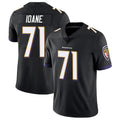 Choea B.Ravens #71 Olaivavega Ioane Player Black Vapor Untouchable Limited Home Stitched Jerseys