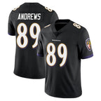 Choea B.Ravens #89 Mark Andrews Player Black Vapor Untouchable Limited Home Stitched Jerseys