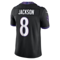 Choea B.Ravens #8 Lamar Jackson Black Alternate Alternate Vapor F.U.S.E. Stitched Limited Jerseys