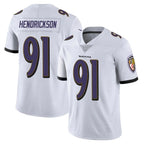 Choea B.Ravens #91 Trey Hendrickson Player White Vapor Untouchable Game Stitched Jerseys