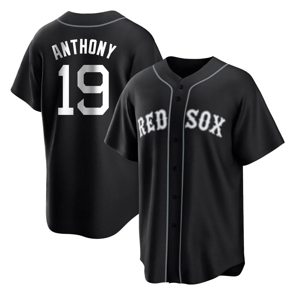 Choea B.Red Sox #19 Roman Anthony Player Black Home Game Stitched Jerseys