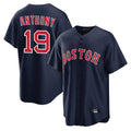Choea B.Red Sox #19 Roman Anthony Player Navy Home Game Stitched Jerseys
