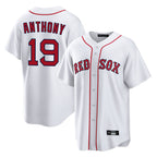 Choea B.Red Sox #19 Roman Anthony Player White Home Game Stitched Jerseys