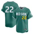 Choea B.Red Sox #22 Garrett Whitlock Player Green City Connect Limited Home Game Stitched Jerseys