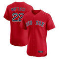 Choea B.Red Sox #22 Garrett Whitlock Player Red Limited Elite Home Game Stitched Jerseys