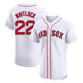 Choea B.Red Sox #22 Garrett Whitlock Player White Limited Elite Home Game Stitched Jerseys