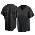 Choea B.Red Sox #34 David Ortiz Player Black T-shirt Home Game Stitched Jerseys