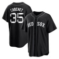 Choea B.Red Sox #35 Garrett Crochet Player Black Home Game Stitched Jerseys