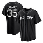 Choea B.Red Sox #35 Garrett Crochet Player Black Home Game Stitched Jerseys