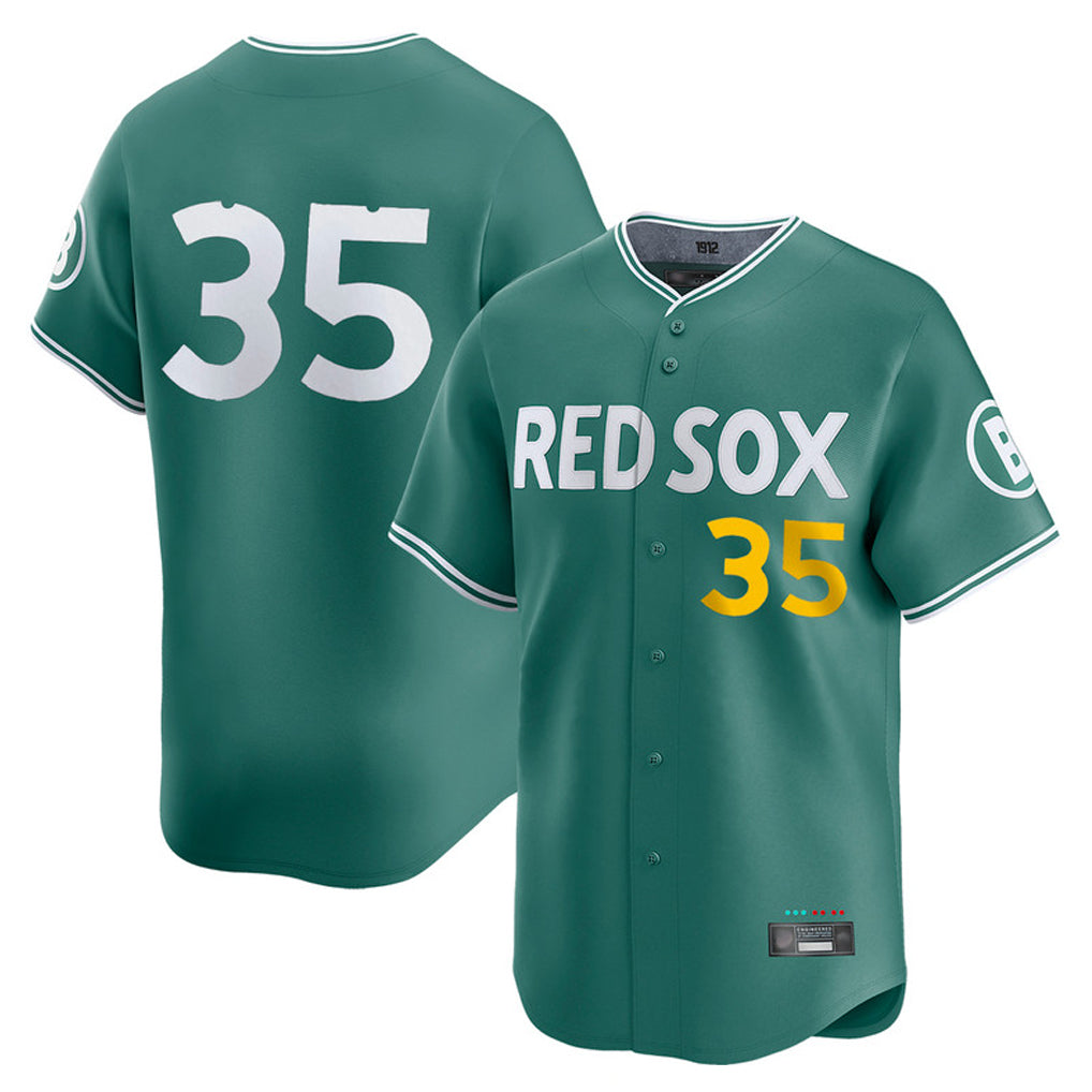 Choea B.Red Sox #35 Garrett Crochet Player Green City Connect Limited Home Game Stitched Jerseys