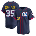 Choea B.Red Sox #35 Garrett Crochet Player Navy American League All-Star Edition Game Stitched Jerseys