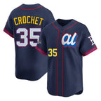 Choea B.Red Sox #35 Garrett Crochet Player Navy American League All-Star Edition Game Stitched Jerseys
