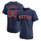 Choea B.Red Sox #35 Garrett Crochet Player Navy Limited Elite Home Game Stitched Jerseys