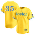 Choea B.Red Sox #35 Garrett Crochet Player Yellow Limited Home Game Stitched Jerseys
