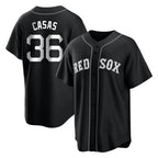 Choea B.Red Sox #36 Triston Casas Player Black Home Game Stitched Jerseys