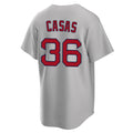 Choea B.Red Sox #36 Triston Casas Player Gray Road Home Game Stitched Jerseys