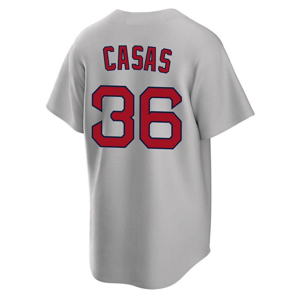 Choea B.Red Sox #36 Triston Casas Player Gray Road Home Game Stitched Jerseys