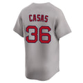 Choea B.Red Sox #36 Triston Casas Player Gray Road Limited Home Game Stitched Jerseys