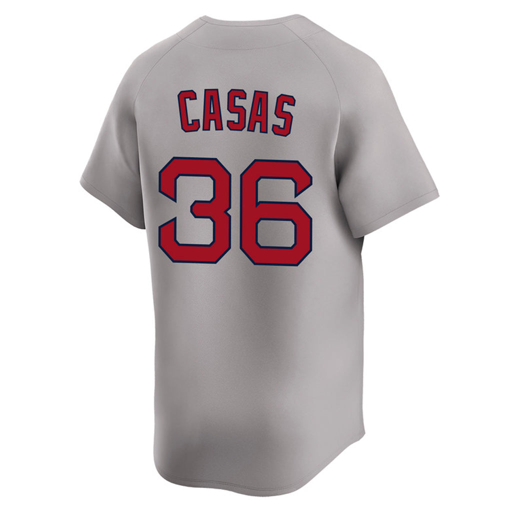 Choea B.Red Sox #36 Triston Casas Player Gray Road Limited Home Game Stitched Jerseys
