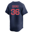 Choea B.Red Sox #36 Triston Casas Player Navy Limited Home Game Stitched Jerseys