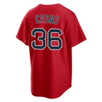Choea B.Red Sox #36 Triston Casas Player Red Home Game Stitched Jerseys