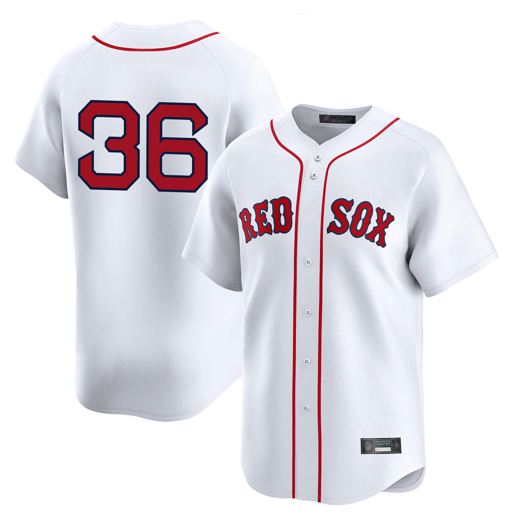 Choea B.Red Sox #36 Triston Casas Player White Limited Home Game Stitched Jersey