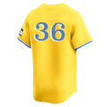 Choea B.Red Sox #36 Triston Casas Player Yellow Limited Home Game Stitched Jerseys