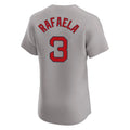 Choea B.Red Sox #3 Ceddanne Rafaela Player Gray Road Limited Elite Home Game Stitched Jerseys