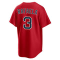 Choea B.Red Sox #3 Ceddanne Rafaela Player Red Home Game Stitched Jerseys