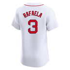 Choea B.Red Sox #3 Ceddanne Rafaela Player White Limited Elite Home Game Stitched Jerseys