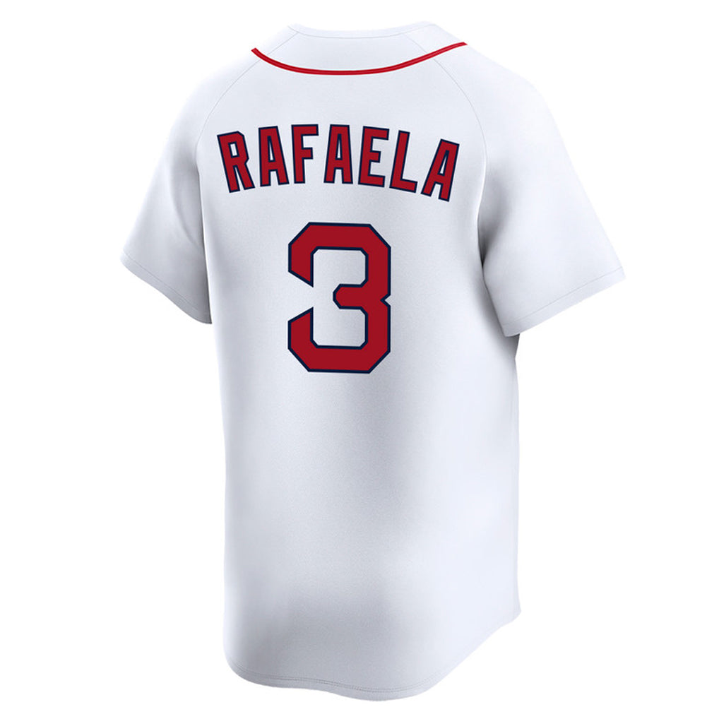 Choea B.Red Sox #3 Ceddanne Rafaela Player White Limited Home Game Stitched Jerseys