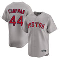 Choea B.Red Sox #44 Aroldis Chapman Player Gray Road Limited Home Game Stitched Jerseys