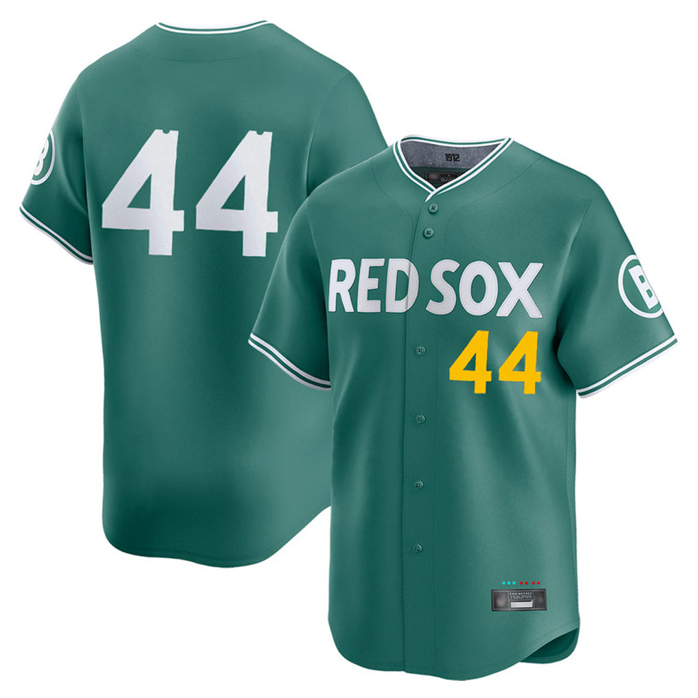 Choea B.Red Sox #44 Aroldis Chapman Player Green City Connect Limited Home Game Stitched Jerseys