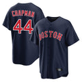 Choea B.Red Sox #44 Aroldis Chapman Player Navy Home Game Stitched Jerseys