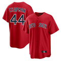 Choea B.Red Sox #44 Aroldis Chapman Player Red Home Game Stitched Jerseys
